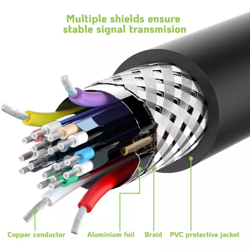 Techly ICOC DSP-A14-010 DisplayPort cable 1 m Black
