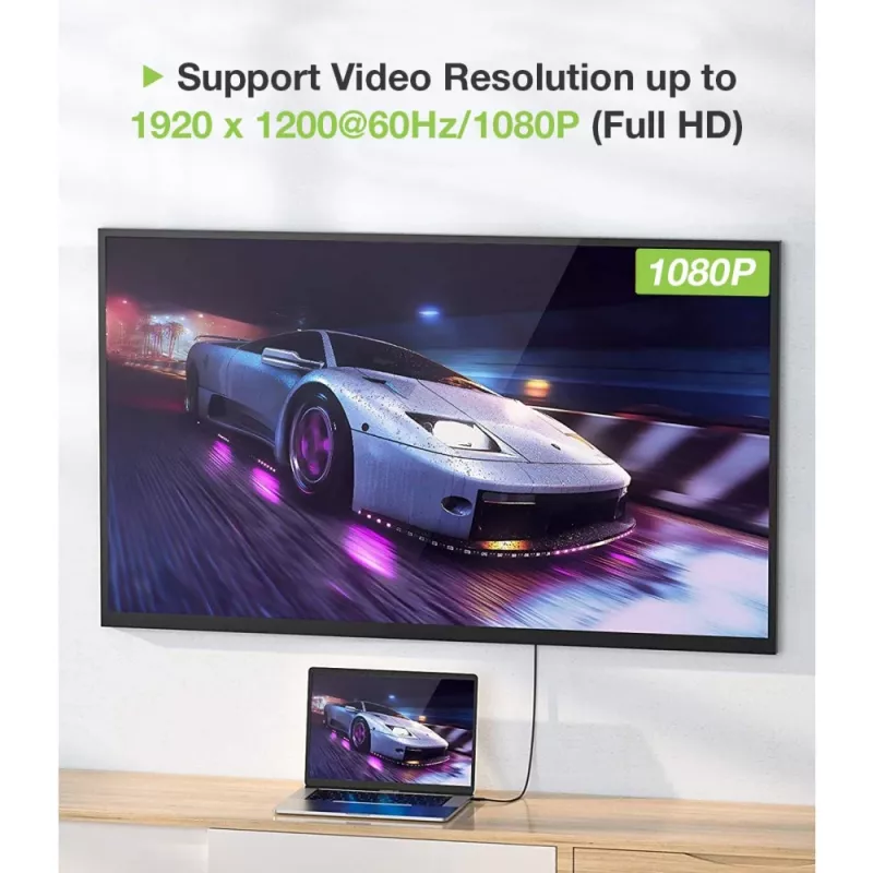 Techly Monitor DisplayPort to VGA cable 3 m ICOC DSP-V-030, 3 m, VGA (D-Sub), DisplayPort, Male, Male, Nickel