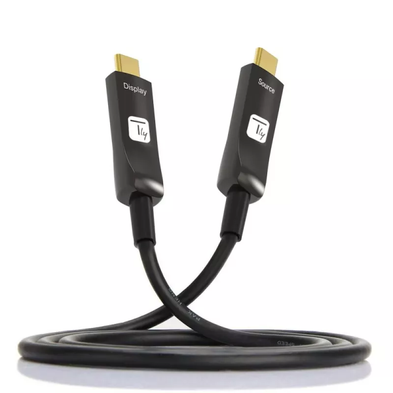 Techly ICOC-U3C-HY-010 USB cable 10 m USB C Black