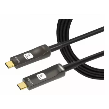 Techly ICOC-U3C-HY-020 USB cable 20 m USB C Black