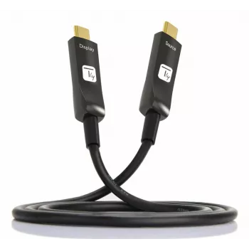 Techly ICOC-U3C-HY-020 USB cable 20 m USB C Black