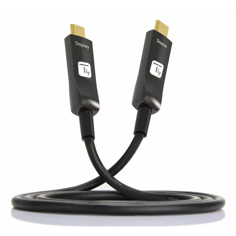 Techly ICOC-U3C-HY-020 USB cable 20 m USB C Black