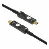 Techly ICOC-U3C-HY-020 USB cable 20 m USB C Black
