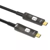 Techly ICOC-U3C-HY-030 USB cable 30 m USB C Black