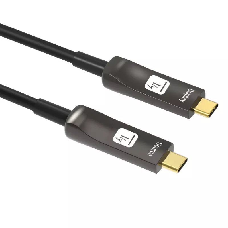 Techly ICOC-U3C-HY-030 USB cable 30 m USB C Black