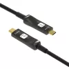 Techly ICOC-U3C-HY-030 USB cable 30 m USB C Black