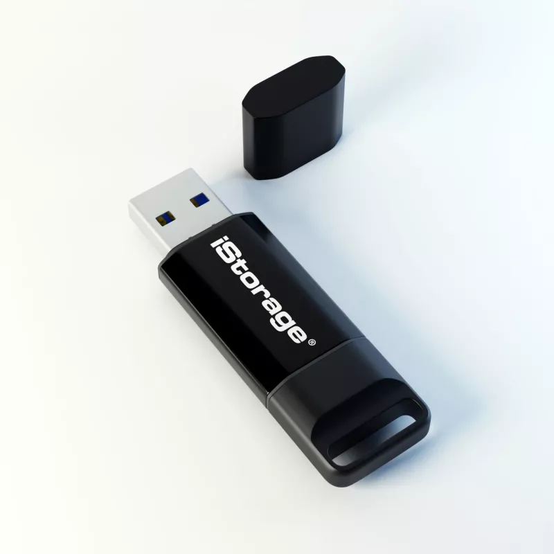 iStorage datAshur BT 64 GB | Encrypted Secure Flash Drive | Unlock via Smartphone Using Bluetooth | FIPS 140-2 Level 3 Certified | Remote Management Ready