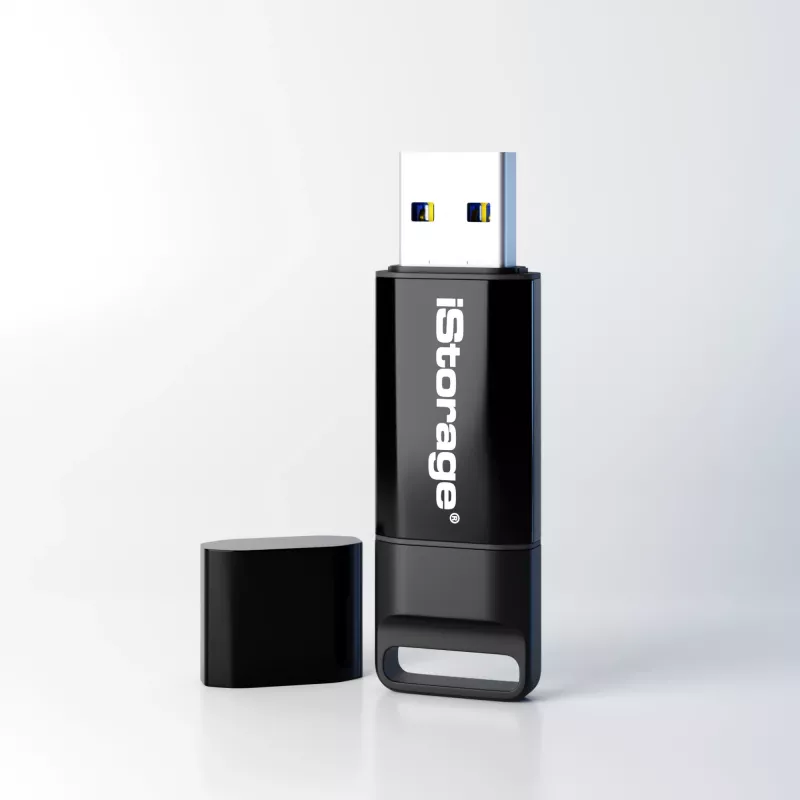 iStorage datAshur BT 64 GB | Encrypted Secure Flash Drive | Unlock via Smartphone Using Bluetooth | FIPS 140-2 Level 3 Certified | Remote Management Ready