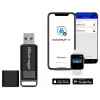 iStorage datAshur BT 64 GB | Encrypted Secure Flash Drive | Unlock via Smartphone Using Bluetooth | FIPS 140-2 Level 3 Certified | Remote Management Ready