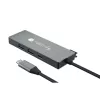 Techly IUSB32C-HUB4HPD laptop dock/port replicator Wired USB 3.2 Gen 2 (3.1 Gen 2) Type-C Grey