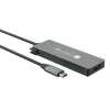 Techly IUSB32C-HUB4HPD laptop dock/port replicator Wired USB 3.2 Gen 2 (3.1 Gen 2) Type-C Grey
