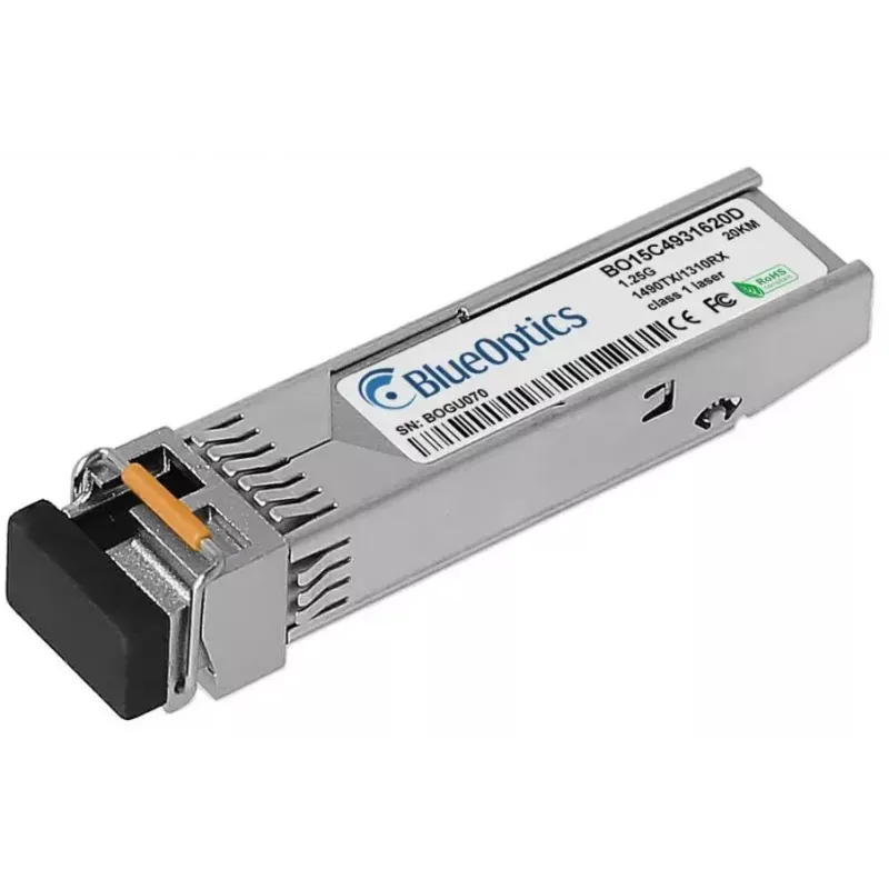 Fiber optic transceiver module BlueOptics J9142-61101-BO SFP LC Aluminium 20g
