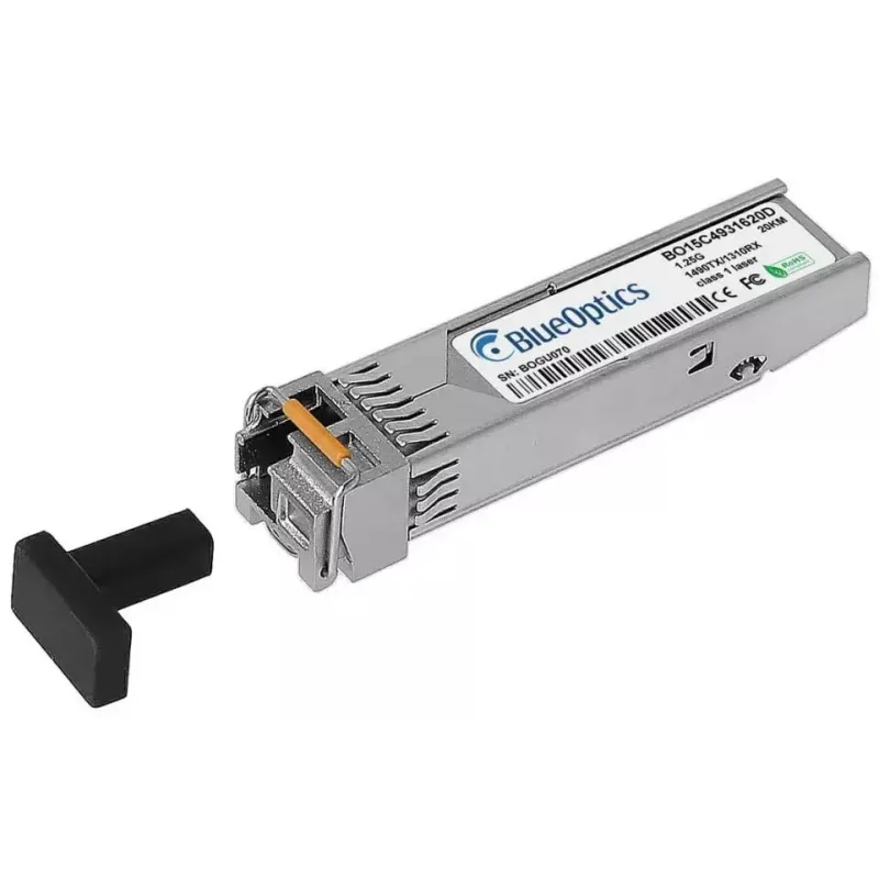 Fiber optic transceiver module BlueOptics J9142-61101-BO SFP LC Aluminium 20g