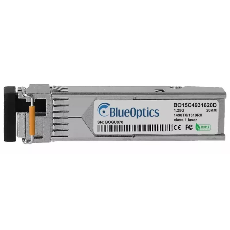 Fiber optic transceiver module BlueOptics J9142-61101-BO SFP LC Aluminium 20g