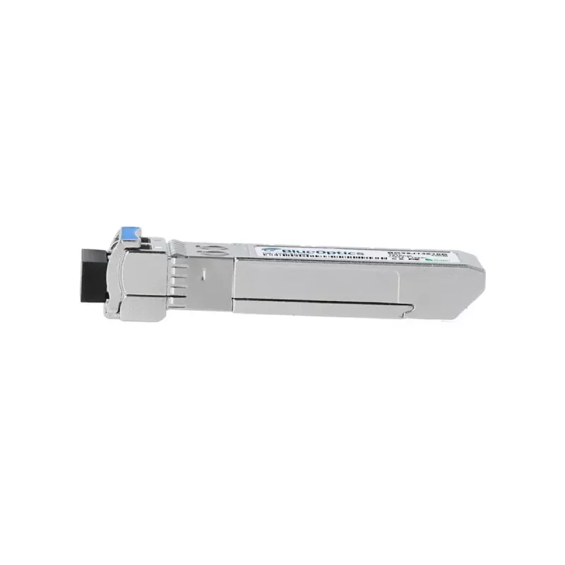 SFP+ fiber optic transceiver BlueOptics J9151D-BO 10 Gbit/s 850 nm, silver
