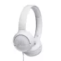 JBL Tune 500 WHITE, Wired, 20 - 20000 Hz, Music, 148 g, Headphones, White