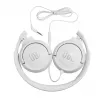 JBL Tune 500 WHITE, Wired, 20 - 20000 Hz, Music, 148 g, Headphones, White