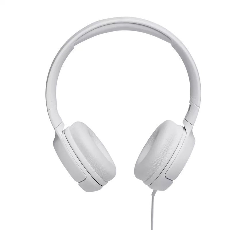 JBL Tune 500 WHITE, Wired, 20 - 20000 Hz, Music, 148 g, Headphones, White