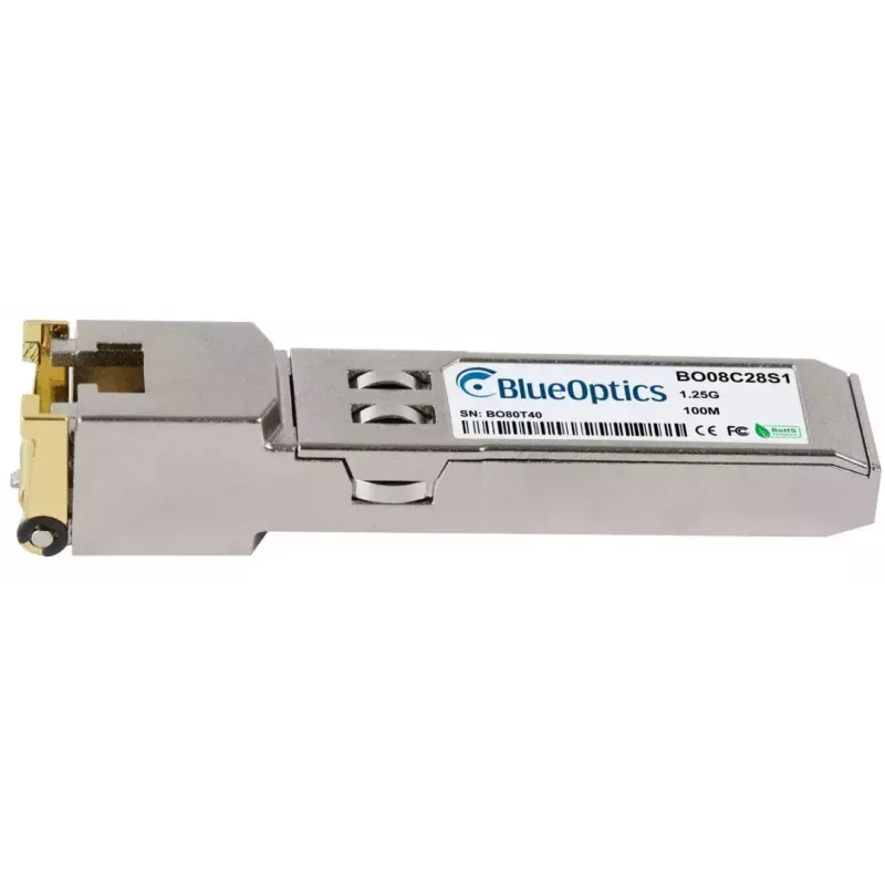 Fiber optic transceiver module BlueOptics JL747A-BO 100m Aluminium