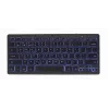 Keyboard Gembird KB-BTRGB-01-DE Universal Bluetooth QWERTZ German Black