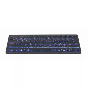 Keyboard Gembird KB-BTRGB-01-DE Universal Bluetooth QWERTZ German Black