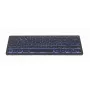 Keyboard Gembird KB-BTRGB-01-DE Universal Bluetooth QWERTZ German Black