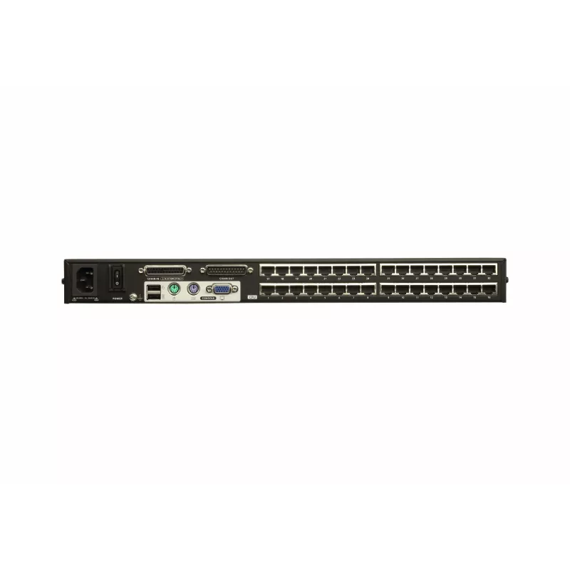 ATEN 32-Port Cat 5e/6 KVM Switch, 1920 x 1200 pixels, Ethernet LAN, Full HD, Rack mounting, 4.8 W, 1U