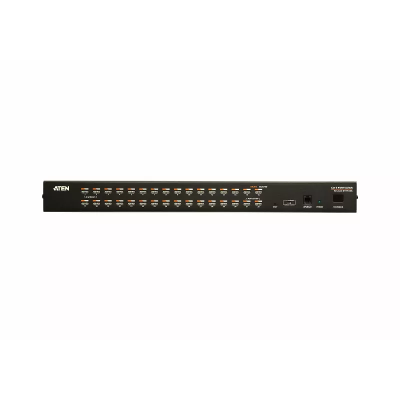 ATEN 32-Port Cat 5e/6 KVM Switch, 1920 x 1200 pixels, Ethernet LAN, Full HD, Rack mounting, 4.8 W, 1U