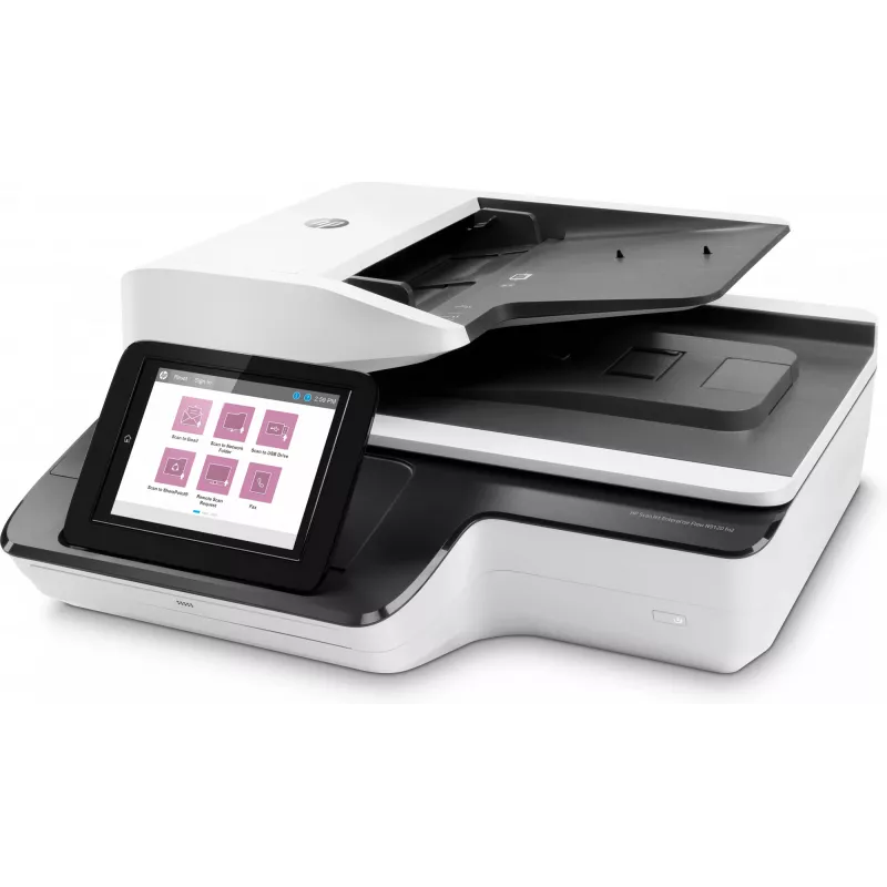 HP Scanjet Enterprise Flow N9120 fn2 Flatbed & ADF scanner 600 x 600 DPI A3 Black, White