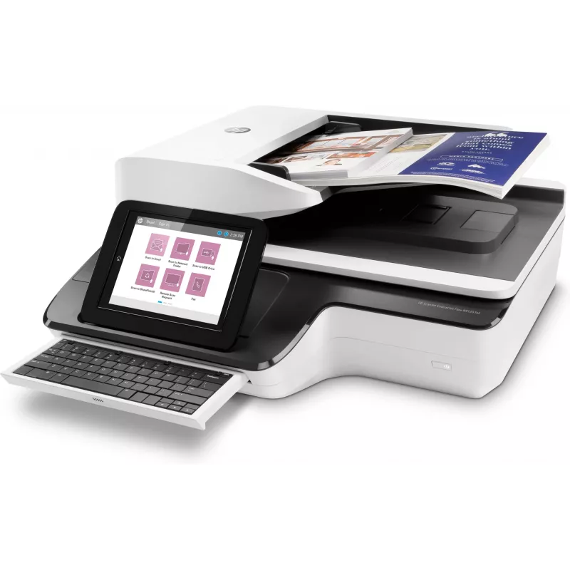 HP Scanjet Enterprise Flow N9120 fn2 Flatbed & ADF scanner 600 x 600 DPI A3 Black, White