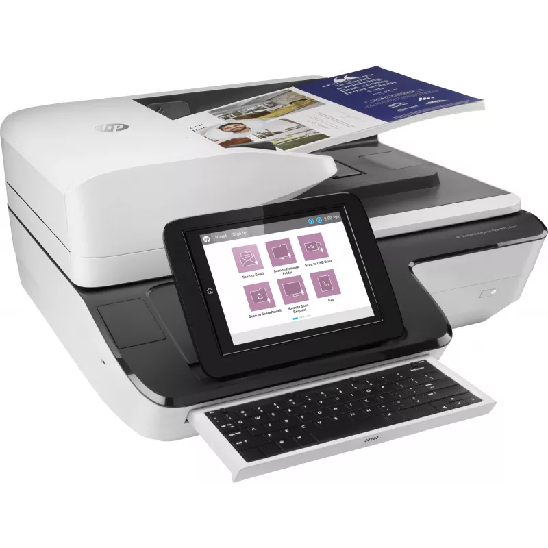 HP Scanjet Enterprise Flow N9120 fn2 Flatbed & ADF scanner 600 x 600 DPI A3 Black, White