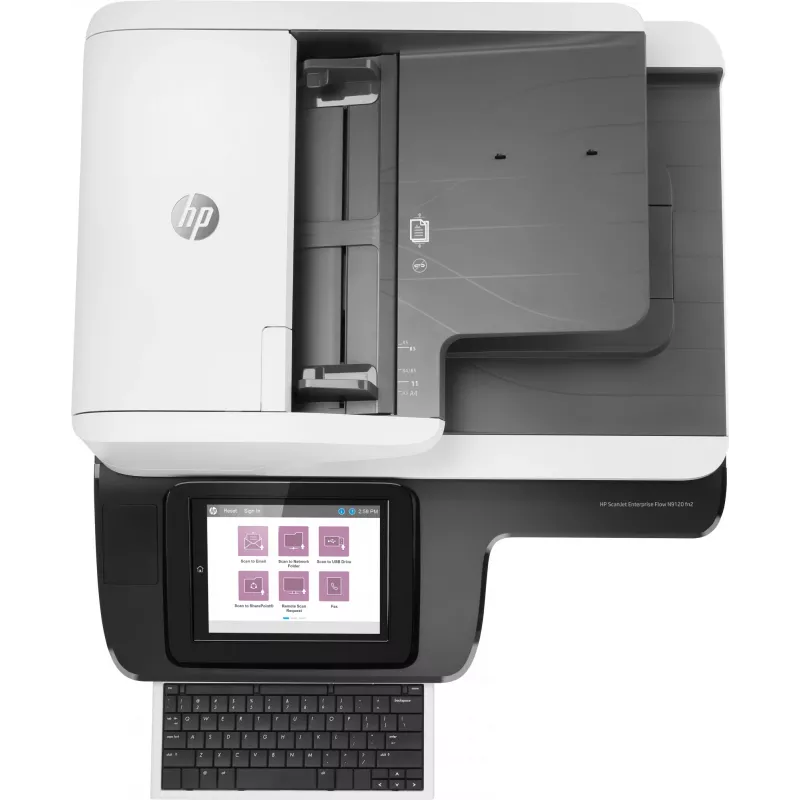 HP Scanjet Enterprise Flow N9120 fn2 Flatbed & ADF scanner 600 x 600 DPI A3 Black, White