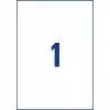 Self-adhesive label Avery L4775-20 Rounded rectangle