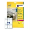 Self-adhesive printer label Avery L6141-20