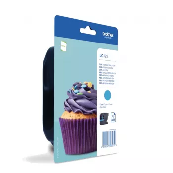Brother LC123CBP ink cartridge 1 pc(s) Original Cyan