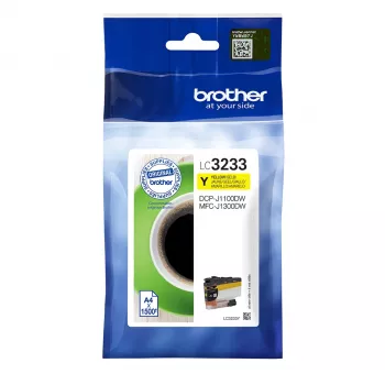 Cartridge Brother LC-3233Y Yellow 1500 pages DCP-J1100DW/MFC-J1300DW