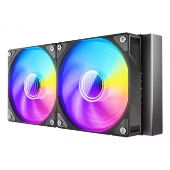 All-in-one liquid cooler Azza HEX 240 12 cm Black