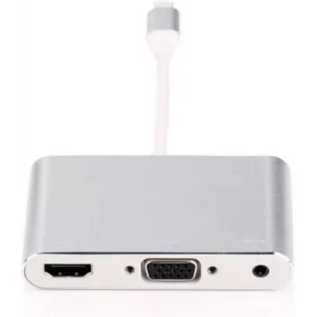 Microconnect LIGHT-HUB4 interface hub Lightning 480 Mbit/s Silver