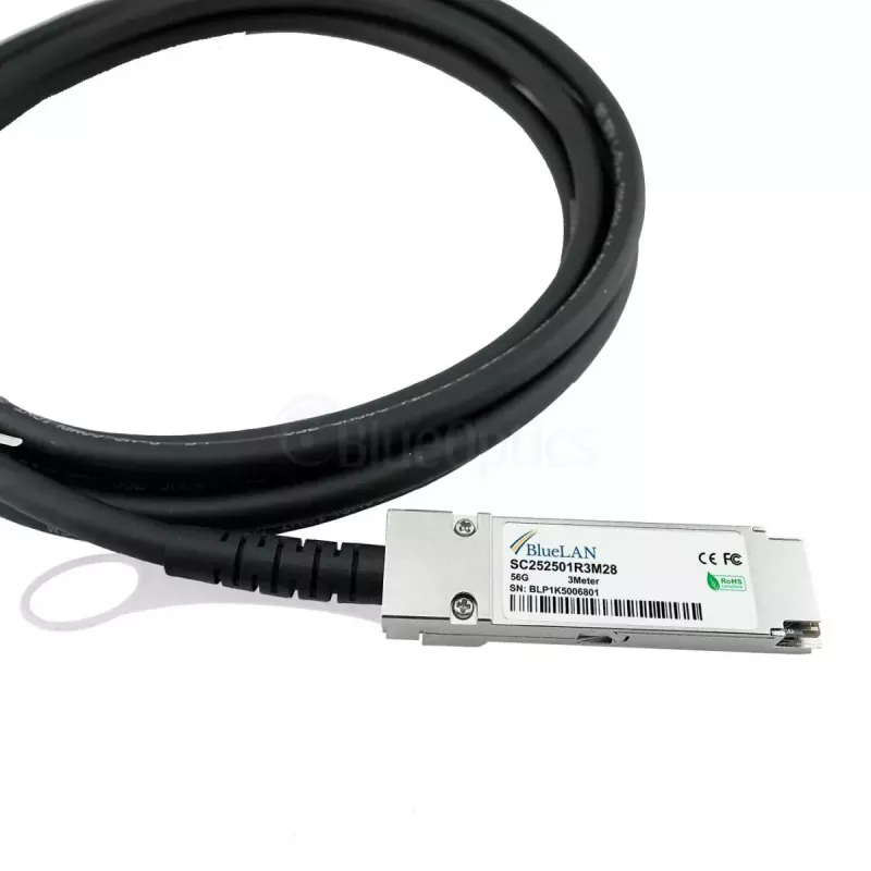 BlueOptics MC2207130-0A1-BL InfiniBand Fibre Optic Cable 2m QSFP Male-Male