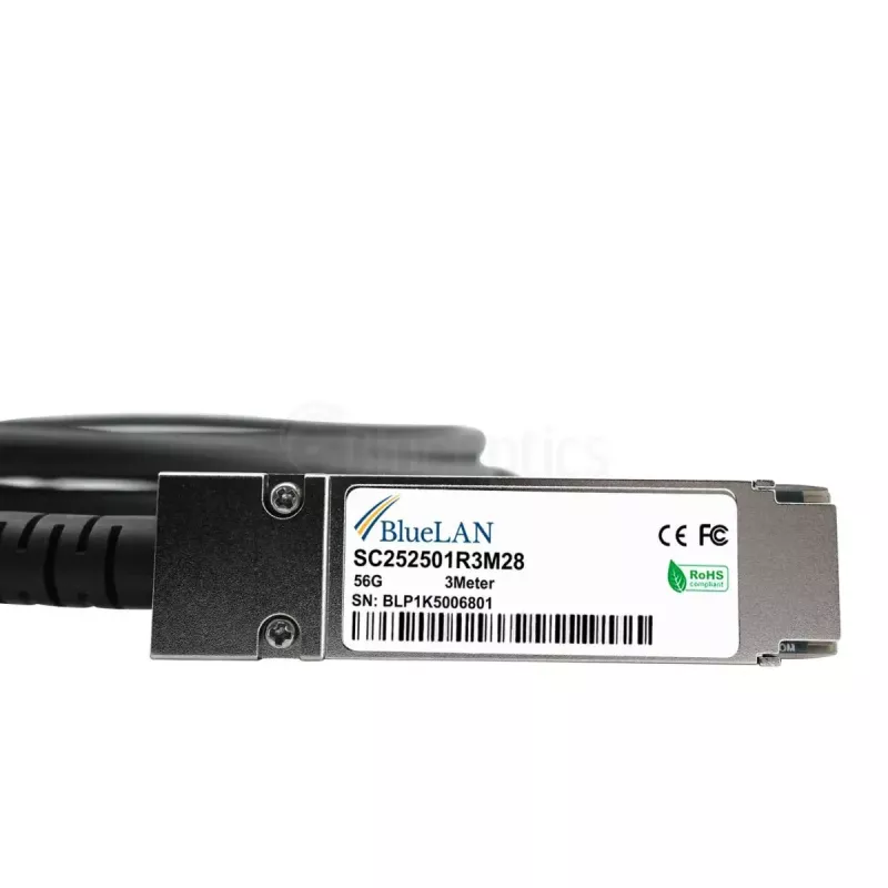 BlueOptics MC2207130-0A1-BL InfiniBand Fibre Optic Cable 2m QSFP Male-Male