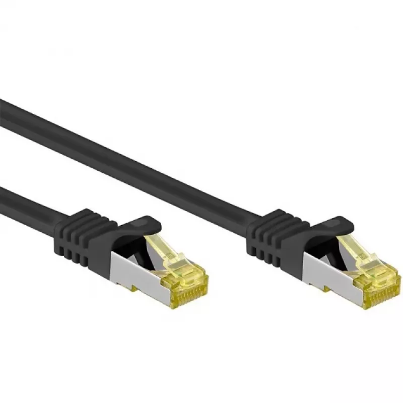 Techly ICOC R7-7SS-300-BK networking cable Black 30 m Cat7 S/FTP (S-STP)