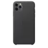 Cover Apple iPhone 11 Pro Max Leather Case Black