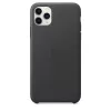 Cover Apple iPhone 11 Pro Max Leather Case Black