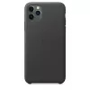Cover Apple iPhone 11 Pro Max Leather Case Black