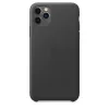 Cover Apple iPhone 11 Pro Max Leather Case Black