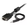 StarTech.com 5m Coax High Resolution Monitor VGA Video Cable with Audio HD15 M/M