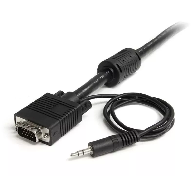 StarTech.com 5m Coax High Resolution Monitor VGA Video Cable with Audio HD15 M/M