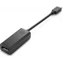 HP USB-C to DP Adapter, 3.2 Gen 1 (3.1 Gen 1), USB Type-C