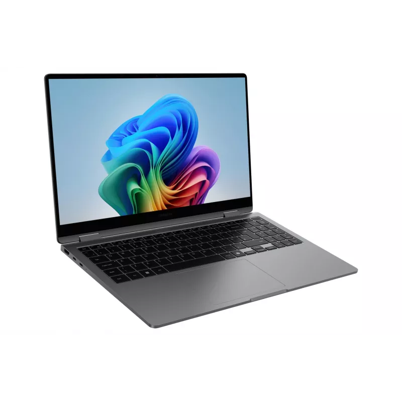 Samsung Galaxy Book5 360 Copilot+ PC Intel Core Ultra 7 258V Laptop 39.6 cm (15.6 inch) Touchscreen Full HD 32 GB LPDDR5x-SDRAM 1 TB SSD Wi-Fi 7 (802.11be) Windows 11 Home Grey