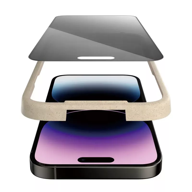 PanzerGlass ® Privacy Screen Protector iPhone 14 Pro Max | Ultra-Wide Fit w. EasyAligner